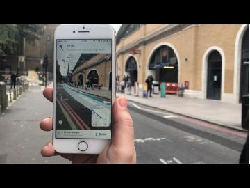 The new app comes out in the market. AR City to accurately show you where you are