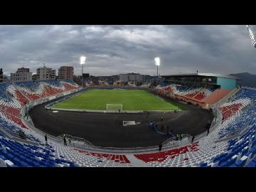 Today in Shkodra Albania vs. Italy, for qualifiers of World Cup Russia 2018